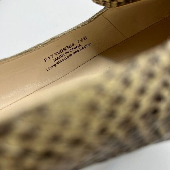 Cole Haan Women's Margarite Roccia Snake PR Ballet Flat Style W09364 Size 7.5B - Picture 5 of 6